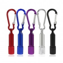 Mini LED Flashlight with Carabiner Keychains